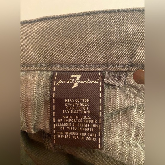 7 For All Mankind Skinny Jeans Size 29 - Picture 5 of 8